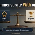Commensurate With or To
