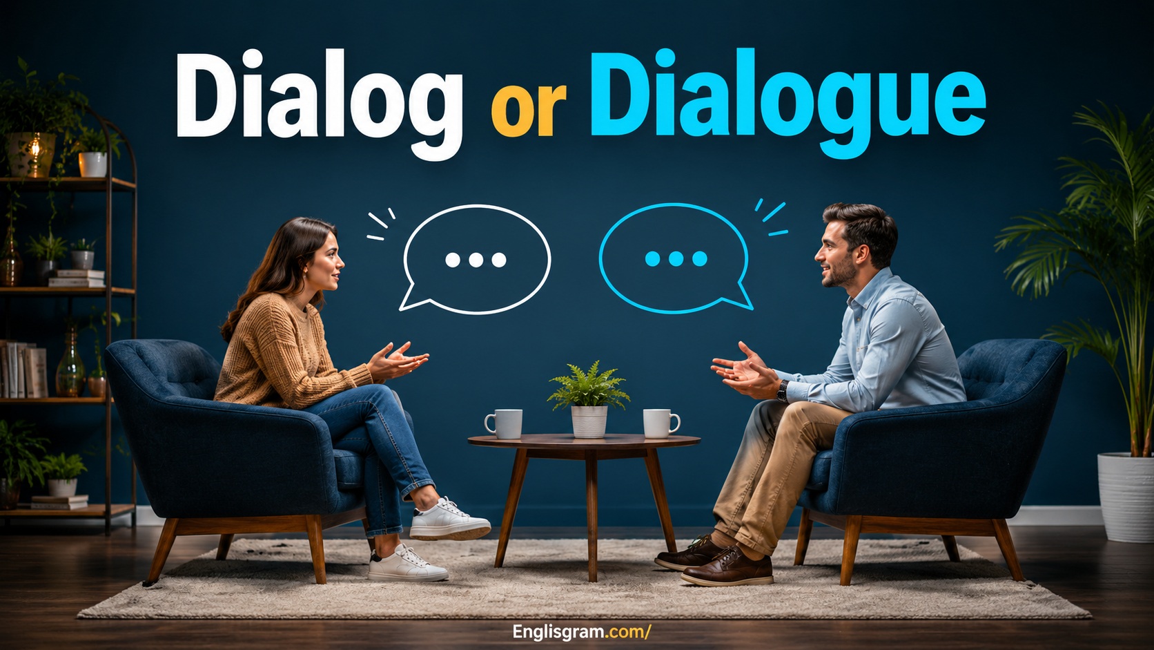 Dialog or Dialogue