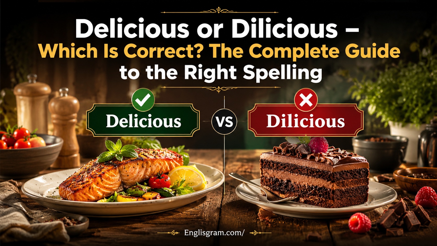 Delicious or Dilicious – Which Is Correct