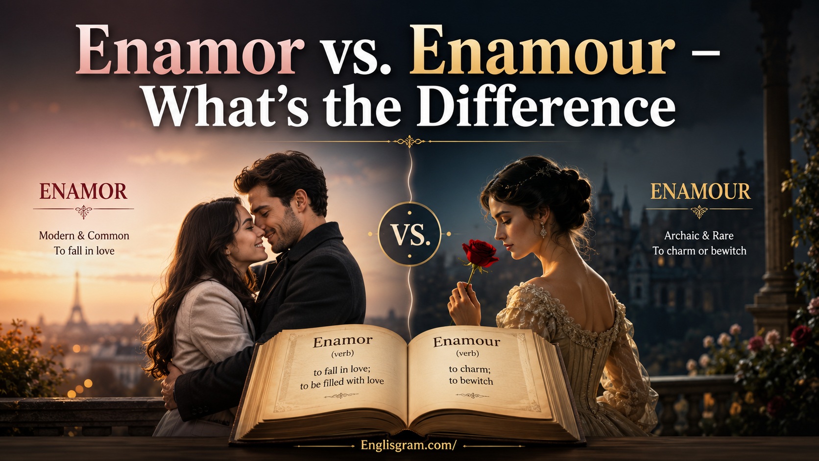 Enamor vs. Enamour – What's the Differenc