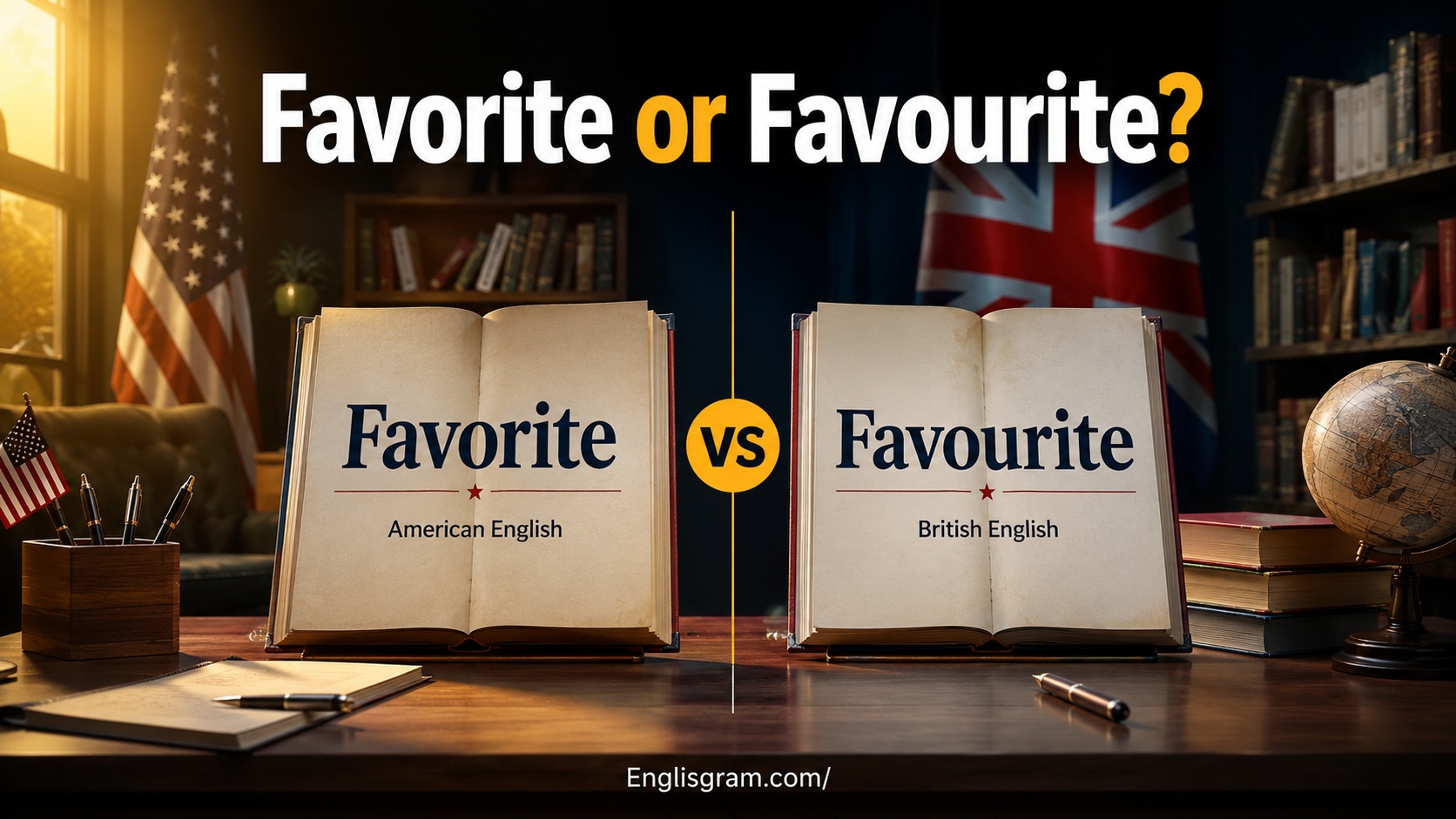 Favorite or Favourite