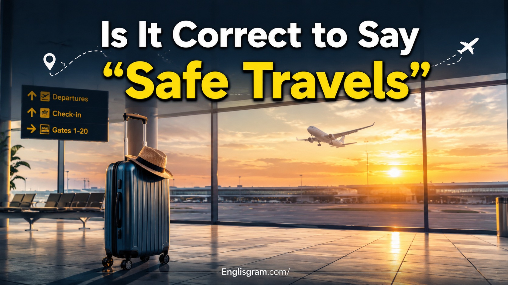 Is It Correct to Say “Safe Travels”