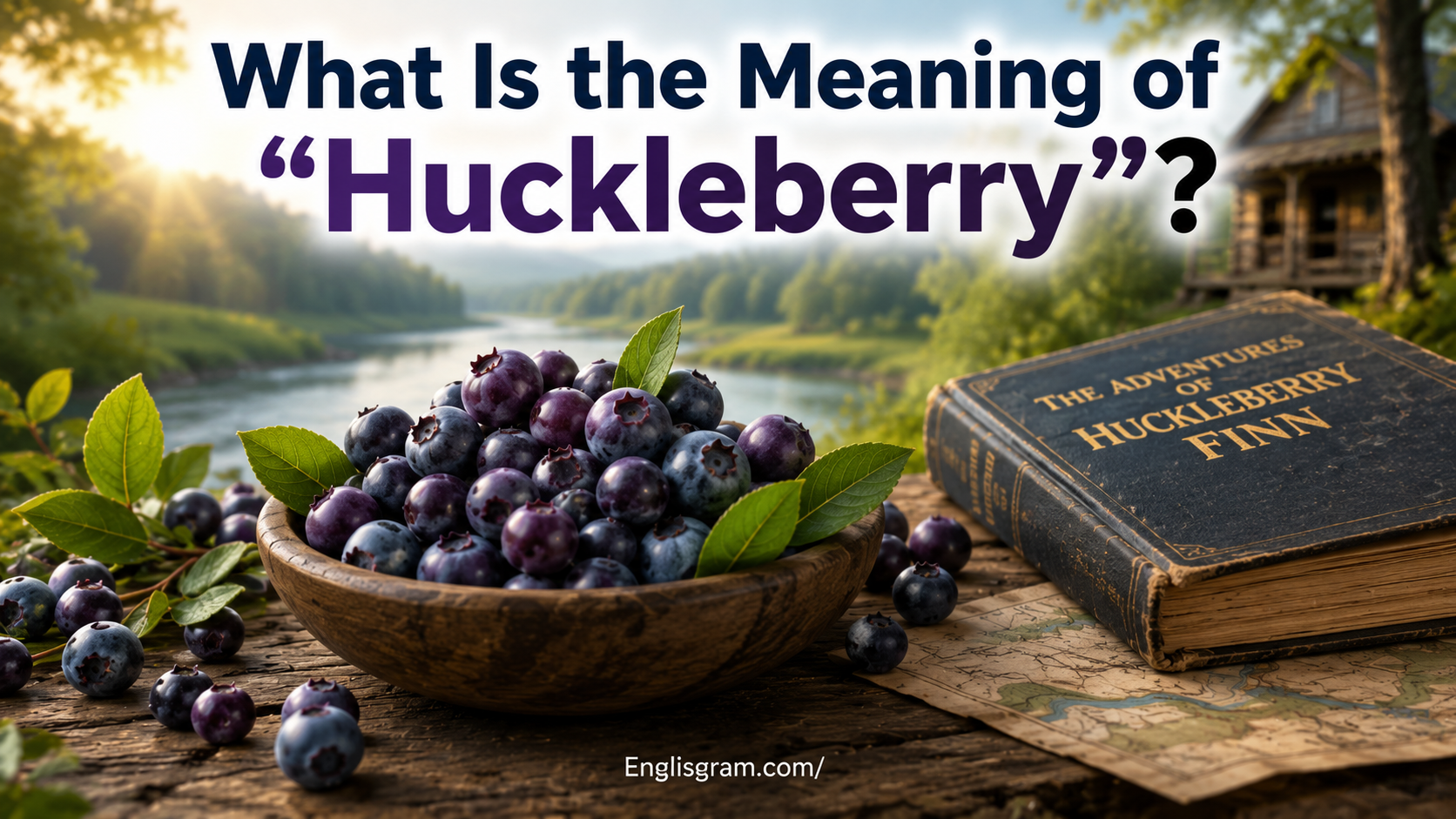 What Is the Meaning of “Huckleberry”