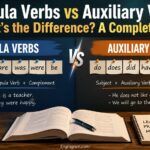 Copula Verbs vs Auxiliary Verbs