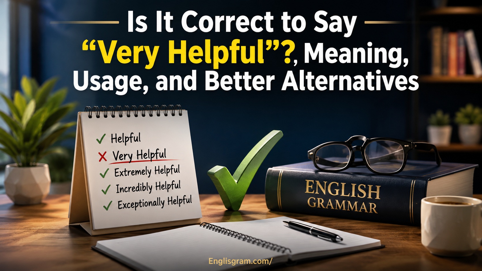 Is It Correct to Say “Very Helpful”